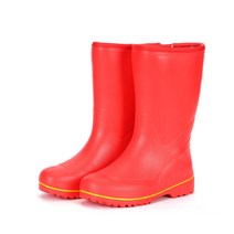 보생 조이 방한 여자 장화 털 겨울 방수 EVA 여성 작업화 주방화 겨울신발 급식실 조리화