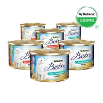 비스트로 캔 고양이 간식 160g x 24캔 6종, 4 참치와 황다랑어 160g 24캔