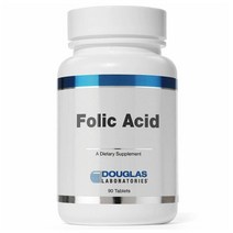 더글라스랩 엽산 400 mcg 비타민 B9 90정 Folic Acid Tablets, 1통