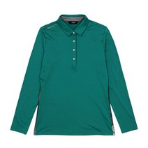 팬텀 팬텀골프웨어 F 22293TO952_TQ 여성 배색 절게 베이직 티셔츠 22293TO952 TQ