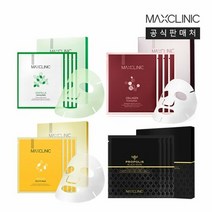 [맥스클리닉]프로폴리스 콜라겐 비타 센텔라 마스크팩 4박스 (4종 중 택1), M32386_콜라겐 퍼밍