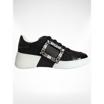 ROGER VIVIER 22FW 여성용 RVW54229110 HWF 3O97 비브 스케이트 스트라스 버클 남여공용 신발 검정색 모델