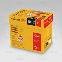 네비게이터 칼라레이저용지 (프리젠테이션 용지) 120G A4 250매 x8권