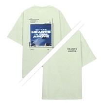 스콰즈 SQUAZ 반팔티 SRI029 4COLOR 남여공용 오버핏 시원한 반팔티셔츠 시밀러룩