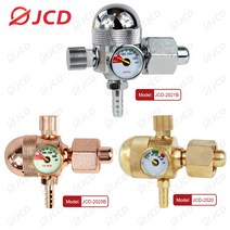플라즈마 절단기 JCD 아르곤 CO2 미그 티그 유량계 가스 조절기 용접 게이지 압력 감속기 G58 인치 025Mpa, 3.JCD2020