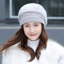 여자 베레모 패션 탐 Slouch 스타일 겨울 따뜻한 펠트 베레모 모자 비니