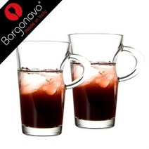 이탈리아 엘바 라떼머그 250ml 2p세트 머그잔 머그컵 컵 카페머그 유리머그 빅머그 기프트박스선물포장커피잔 유리잔 글라스 홈카페, ◎상품_상품선택◎