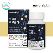 레드 브라운 그린 프로폴리스아연 약4주분 호주산 식물성 입안헐었을때 면역력 높이는 영양제, 1박스