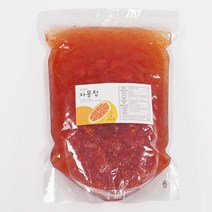 허밍테이블 수제청 유기농원당 대용량 2kg (선택: 레몬청 자몽청 생강청 애플시나몬청 도라지배청), 자몽청2kg