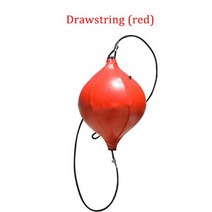 샌드백 가정용 복싱 스탠딩 스탠드 글러브 펀칭 스피드 볼 배 권투 가방 성인 공기주입식 리플렉스 피트니스 트레이닝 행잉 PU 가죽 고정 로프 5 색 공기주입식 복싱, 03 빨간