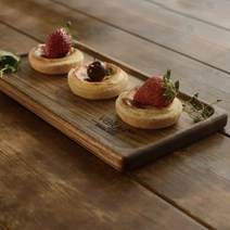 [VALUE CERAMIC] 벨류세라믹 파이바 타이거티크우드 사각트레이 중 VC TRAY Rect. M