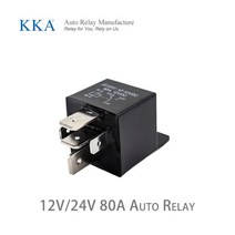 자동차 컨버터 인버터 퓨즈 포함 릴레이 모터 보트 12V 24V 4 핀 5 40A 80A, 27.80A Relay - 24V 4Pin, 1개