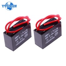 CBB61 커패시터 450vac 팬 1UF/1.2UF/1.5UF/2UF/2.5UF/3UF/4UF/5UF/6UF/8UF/10UF/12UF/18UF 시동 CBB, [01] 1UF