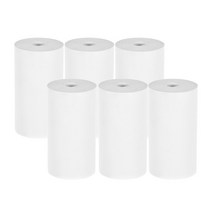 카드단말기용지 감열 영수증 용지 롤 57x30mm (2.17 x 인치) 포토 프린터 용 빌 티켓 인쇄 PeriPage A6 6, 01 6PCS