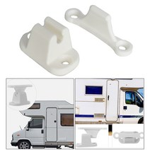 캠핑카제작부품 악세사리 1x caravan or motorhome 흰색 플라스틱 메인 도어 캐치 리테이너 홀더 cdr7 캐러밴 부품 도어 리테이너 캐치, 없음
