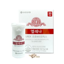 유한양행 엘레나 UREX 프로바이오틱스 멀티 유산균, 30개입, 1개