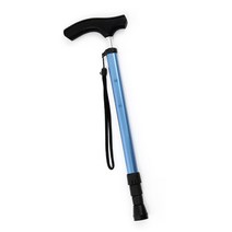 휴대용 어르신지팡이 노인지팡이 고령자용 조절식 접이식 경량 지팡이 실버용품 보행보조 효도지팡이, 1