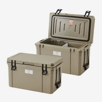 차박 캠핑용 락앤락 하드쿨러 디바이더 밤켈 쿨러 아이스박스 35L 45L, 화이트