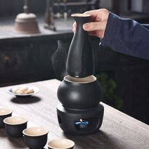 일본 정종 도쿠리 유자 히레 사케 도꾸리 워머 세트, 선물세트C