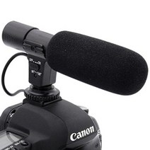 카메라용 스테레오 마이크 (MIC-01) 카메라 동영상 IIVYBR +0666351EA, 본상품선택, 단품