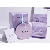 헤라 유브이 미스트 쿠션 커버 본품15g+리필15g C21호 바닐라커버, 1개, 15g, 15g