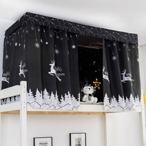 옷장침대 2층 벙커 수납장 책상 침대 세트 학생 침대 커튼 기숙사 침실 상단 및 하단 이층 정전 1.2 미터 1, 36 자홍색