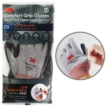 3M 컴포트그립 글로브(핏) 코팅 장갑 정밀작업 다목적, 글로브 핏 (L)1개