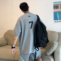 주니어반팔티 여름옷 2023 남성 트레이닝set 교복 커플룩반바지 t셔츠 HK01 P35 4994096909