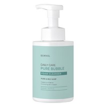 은율 데일리케어 퓨어 버블 약산성 5.5 폼클렌징, 500ml, 4개