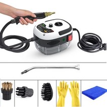 고압 스팀 청소기 후드 청소 2500W 고온 에어컨 주방 자동차 220V 110V (물 탱크), 하얀색, 에게