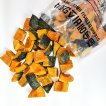 짱구샵 에어프라이기에 구워도 맛있는 큐브타입 손질필요없는 깐단호박 냉동미니단호박 2kg, 3팩