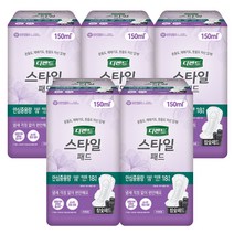 디펜드 스타일 패드 참숯향 안심중용량(이전 대형)18P x 5팩 -총90매 여성용 디팬드 성인기저귀 요실금패드, 대형, 18개입, 5개