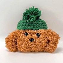 쥬롬 에어팟 케이스 모자 푸들 에어팟 1세대 2세대 3세대 프로 프로2 호환 케이스, 그린, 에어팟 3