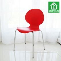 아트박스/가구느낌 땅콩사출의자 카페 인테리어 식탁의자, 땅콩사출-블랙