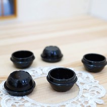 미니미소 뚝배기 (중) 5개 25x13mm 미니어처 그릇