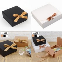 무지 선물상자 포장상자 예쁜상자, 대 - 화이트