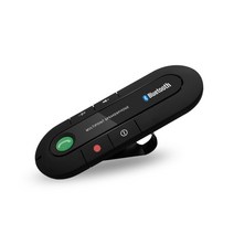 USB 핸즈프리 자동차 키트 무선 스피커 폰 MP3 음악 플레이어 선 바이저 클립 스피커폰 충전기 AUX 없음, 한개옵션0
