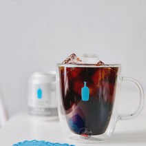 블루보틀 머그컵 유리컵, 블루보틀 클래식 손잡이 없는 420ML