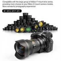 렌즈어댑터Viltrox NFZ 자동 초점 렌즈 어댑터 링 니콘 F Z6II Z7 Z50 Z30 Z9 ZFC Z6, 01 니콘 Z 마운트_01 Nikon F