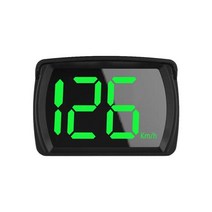 GPS HUD WYING GPS KMH HUD 디지털 속도계 헤드 업 디스플레이 자동차 전자 액세서리 모든 대한 큰 글꼴, 01 black