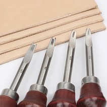 가죽 가장자리 베벨러 1 개 0.8/1.0/1.2/1.5mm 스카이빙 베벨링 나이프 절단 수공예 도구 나무 손잡이 작, 02 1mm