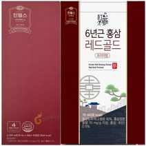 진웰스 6년근 국내산 홍삼 레드골드 홍삼농축액 홍삼진액 홍삼파우치 홍삼액 식약처 햇썹 인증 명절 선물세트 70mlx30포, 30팩, 70ml