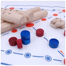 [이쏘] 6형제 민속 윷놀이세트 대형 윷놀이판세트 명절게임 7149EA, 쿠팡 본상품선택