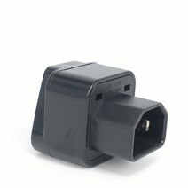 멀티탭 4구 멀티탭 5m고품질 IEC 320 C14 남성 C13 여성 10A 전원 어댑터 PDU UPS, 한개옵션1, 01 WHITE