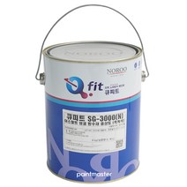 노루페인트 아스팔트 슁글방수재 중상도 큐피트 SG-3000 4kg, 흑적색