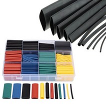 수축튜브 절연 선정리 마감재 전선 1.5mm-30mm PVC열, 수축튜브[흑색], D437_14mm X 길이 1m