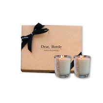 디어보틀 프리미엄 퍼퓸 향초 아로마 베지터블 블랜딩 왁스 캔들 130g x 2, Isabel(복숭아), Isabel(복숭아)