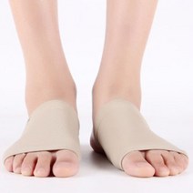 족저근막염 평발 아치패드 쿠션양말 발편한 구두신을때 발안아픈 보호대 오래서있는일, 베이지
