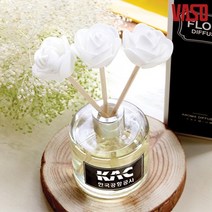 [바쏘] 미니로즈 플라워 디퓨저 50ml 단체선물 홍보 판촉 기념품 인쇄가능 포장가능, 상세페이지 참조