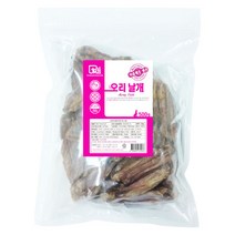 [펫나라] 오리날개 국내산 수제간식 500g